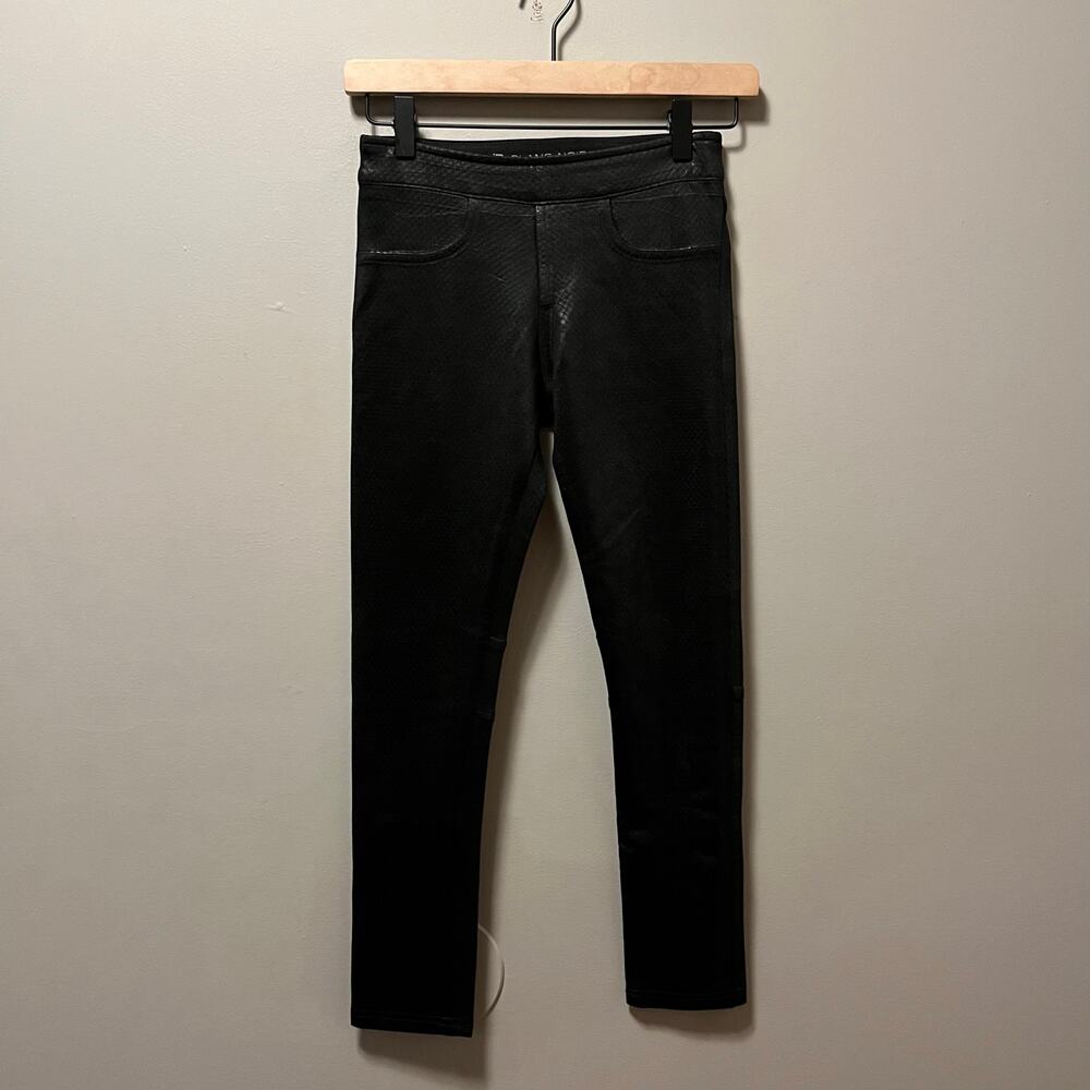 Blanc Noir Women’s Reptile London Street‎ Pants Size XS Black